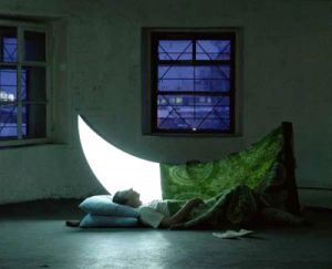 durmiendo con la luna
