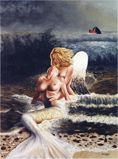 sirena contaminada