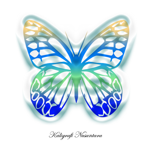 Mariposa azul